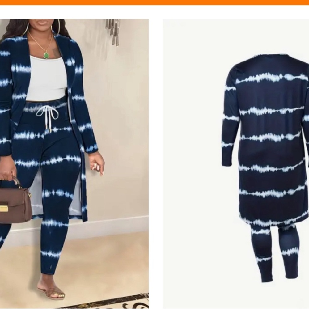 The dye pant set